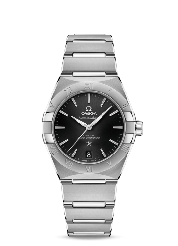 Omega Constellation Master Chronometer 36 Stainless Steel / Black / Bracelet